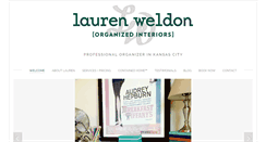 Desktop Screenshot of laurenweldon.com